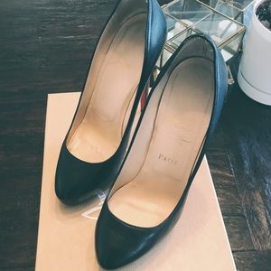Christian Louboutin Miss Clichy Black Pumps 37